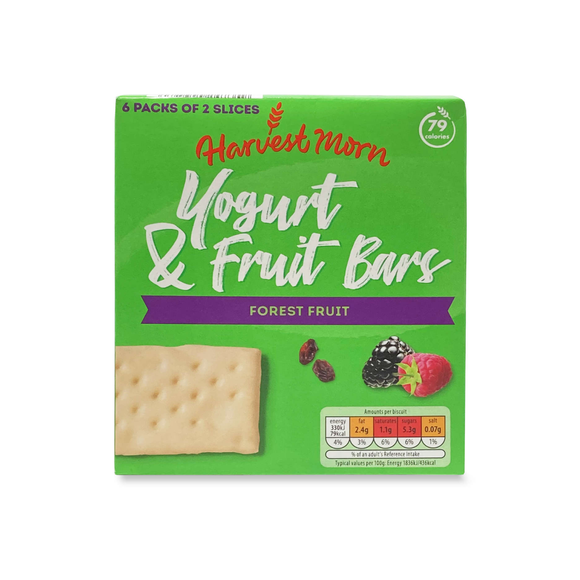 Harvest Morn Yogurt And Fruit Bars - Forest Fruits 218g